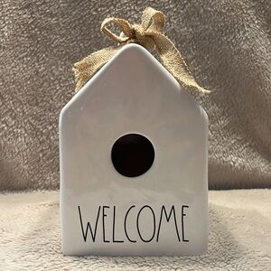 RAE DUNN WELCOME Birdhouse